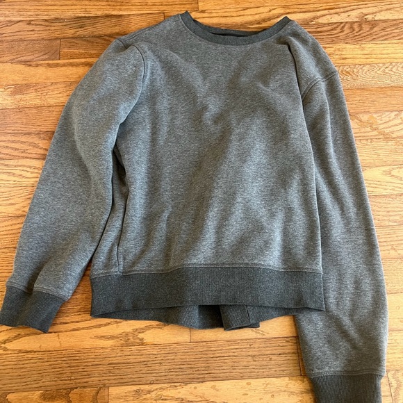 Eddie Bauer Gray Crewneck Sweatshirt Men's Medium Cotton Blend - Picture 2 of 5